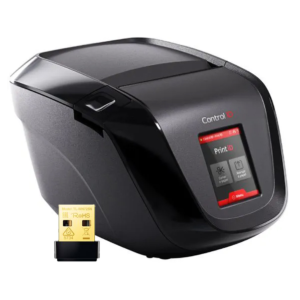 Impressora Térmica de Cupom Não Fiscal Control ID Print iD Touch (USB/Ethernet) + Adaptador Wireless TP-LINK TL-WN725N