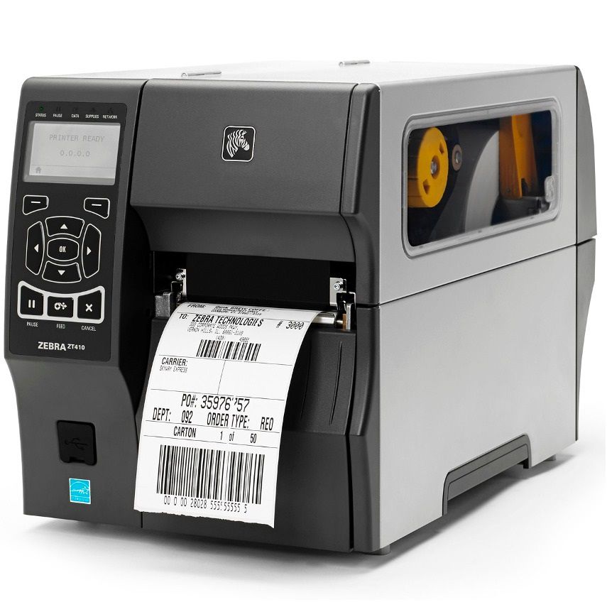 Impressora de Etiquetas Zebra ZT410 (USB/Ethernet/Bluetooth)