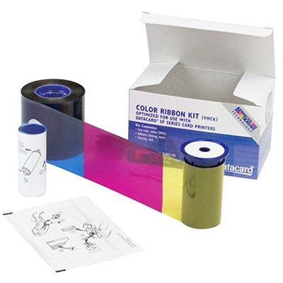 Ribbon Colorido YMCKT Datacard para Cartões SD260 / SD360