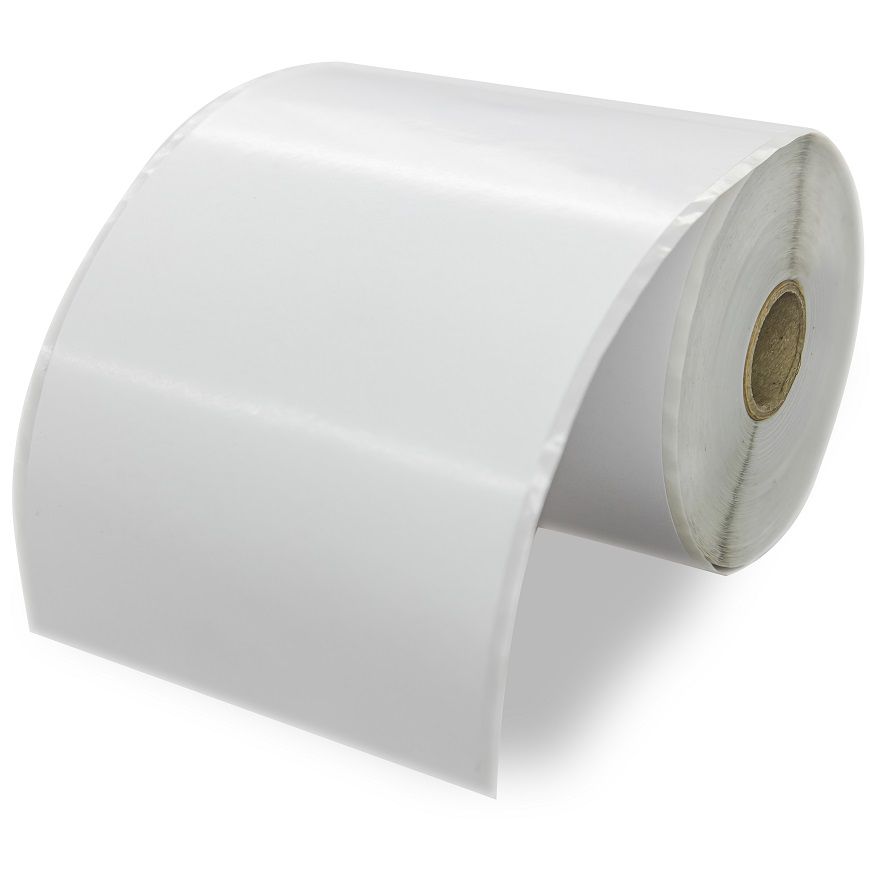 Rolo de Etiquetas Couche Adesivo 102mm x 152mm - 1 Coluna - 36 metros
